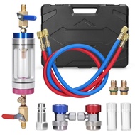 Auto Air Conditioner Refrigerants Filler Vacuum Type Watertank Replacement Pressure Gauge Auto Repai