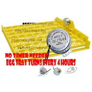 Automatic Egg Incubator 56 Eggs Turner Tray Chicken Quail Duck With 220V with Modified Motor 49tyf-j