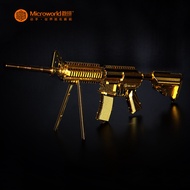 [Send Tools] Metal Puzzle M4A8 Carbin Gun DIY Creative Gift Toy 3D Metal Puzzle Puzzle Ornaments