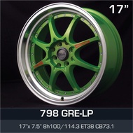 AD 17 inch 7.5JJ 4X100 4X114.3 ET38 ORI CAR SPORT RIMS WHEELS 798