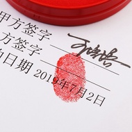 New Arrival❤❤❤ Ink Pad Stamp Pad Red Stamp Clear Craft Quick-Drying Stamp Pad Stamp Pad Financial Co
