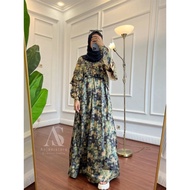 FYN244- Gamis DRESS Kaftan Ori Anjanistore by Anjani sabila