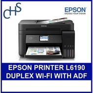 Epson L6190 Wi-Fi Duplex All-in-One Ink Tank Printer | Fast printing speed (15 ppm) | 2 year warranty