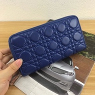 Dior Brand: Dior Model: M900 Style: Women's Single Zipper Wallet Color: Black, Blue, Rose Red, Brown