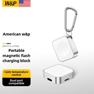 W&P iwatch watch Charger iWatch Wireless Magnetic ชาร์จอย่างรวดเร็วสำหรับ S10/9/8/7/6/SE/Ultra2 การช