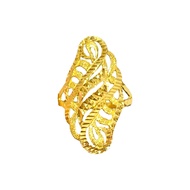916 Gold Vine Ring | 22K Gold Statement Ring | 3.81g