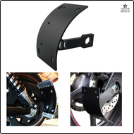 [Nudd70] 1 "ที่ยึดป้ายทะเบียนเพลาแบบโค้งสำหรับจักรยานจักรยานยนต์ CBR600RR 1000RR 900RR ZX6RR ZX10R 1