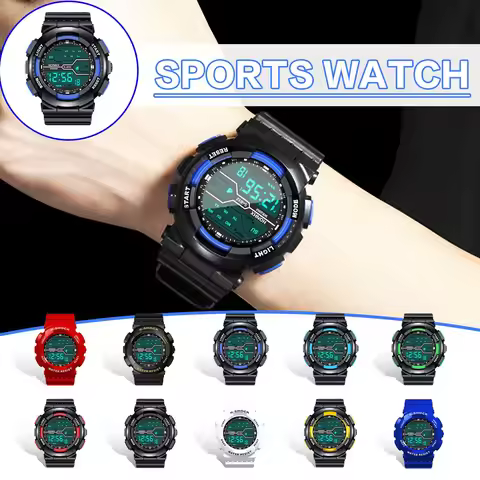 H-Onhx Led Digital Watch A Variety Of Styles Of Cool Sports Electronic Watches With 4 Buttons Life W