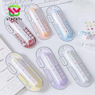 WITTE Arrival Cute To Do List Journal Stamp, Detachable Portable Seal Pen, Cute Multi-Head Stamp Mar