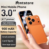 A17 MINI 3G Small Smart Mobile Phone 3.0" screen Display Andriod 8.1 2GB RAM 16GB ROM mobile Phone T