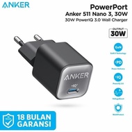 Anker 511 Nano 3 Charger 30W PD PPS 25W USB Type C 27W - A2147