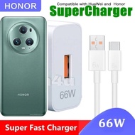 66W Honor Magic 5/4/3Pro V2,90 70 50/Lite X9 X9b X9a X8b P60 P50 Super Charge Flash Plug Type C Supe