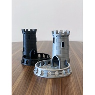 Dice Tower -- Castle for Board Game & DnD / Menara Dadu