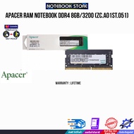 APACER RAM NOTEBOOK DDR4 8GB/3200 (ZC.A01ST.051)/ Warranty Lifetime