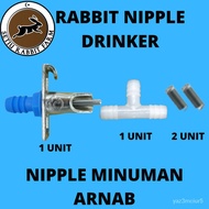 🥗Nipple Minuman Arnab dan Rabbit Nipple Drinker Bekas Minuman Arnab Botol air Minuman arnab guinea pig rabbit food feede