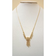 24k gold plated borobudur necklace