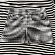 Mini Skirt Old Money Pattern Houndstooth