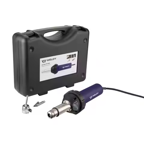 Swiss Weldy Professional 1600W Plastic Hot Air gun Heating Gun Hot Blast Torch Overlap Air Welding G