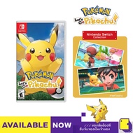 [+..••] NSW POKEMON: LET'S GO PIKACHU (เกม Nintendo Switch™ By ClaSsIC GaME OfficialS)