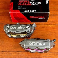 BREMBO CALIPER BIG M3 M4 4PISTON PITCH100 BREMBO 4 PISTON CALIPER
