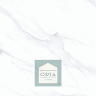 Lantai Keramik/Genteng Granit Vicenza Motif Marmer Putih 60X60Cm