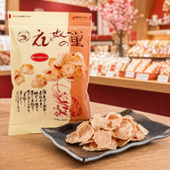 えびせんべいの里 梅鰹炸煎餅｜梅子與鰹魚風味｜名古屋蝦仙貝之里｜袋裝 200g 此日期前最佳：2027年02月06日