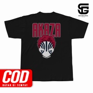Aesthetic Anime T-Shirt Japanese AKAZA Distro UnisexDemon Slayer