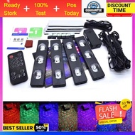 Flash Strobe Light lamp Crystal Magic LED music sound Control remote Home Club Atmosphere Usb socket