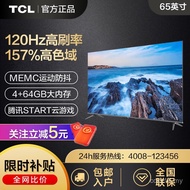 Tcl TV 65 Inch QLED Quantum Point 120Hz Game TV 4+64GB Smart Flat TV
