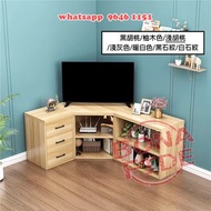 CB09 零死角組合電視櫃 TV Benches &amp; Cabinet 牆角直角即變鑽石型 三角座地矮櫃 左右隨意自由拼湊 可放42吋大電視 6種顏色適合小型家庭