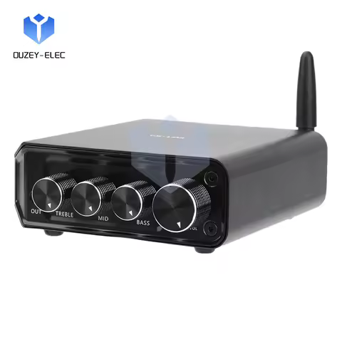 YS-LP3 TPA3116 Class D Amplifier Bluetooth 5.4 2.0 Channel 50Wx2 HiFi Stereo Audio Amplifier Digital