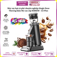 Professional coffee bean grinder with 36 grinding modes Single Dose premium American brand HiBREW G5