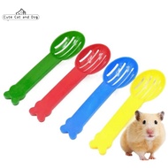 CHXONQ Random Color Hamster Sand Scoop Mini Plastic Hamster Toilet Cleaning Scoop Small Animal Sand Spoon Hamster Bathroom Cleaning Shovel Pet Cleanning Tool For Guinea Pig Hedgehogs