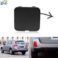 ZUK Rear Bumper Towing Hook Cover For Subaru Outback BR 2010 2011 2012 Unpainted Hauling Tow Eye Gar