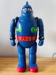鐵人28號 Sofubi M1號 淺藍銀閃 搪膠 鉄人28号 Medicom 横山光輝