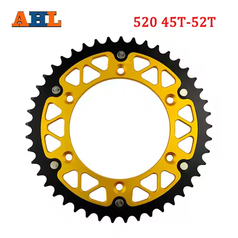 AHL Motorcycle 45T 46T 47T 48T 49T 51T 52T Rear Sprocket For SUZUKI RM125 RM250 DR250 DRZ250 DR-Z250
