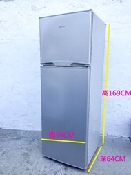 second hand fridge 二手雪櫃 // 雙門 hisense ((貨到付款)) 高身大容量