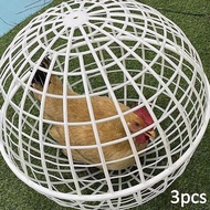 Meowhouse Chicken Cage Protection Rolling Chicken Coop Ball Shape Chicken Hen House for Bunny Rabbit