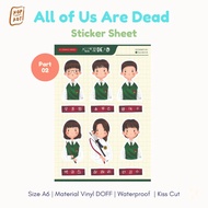 All of Us Are Dead Sticker Sheet