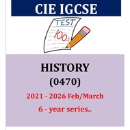 IGCSE HISTORY PAST EXAM PAPER 1,2,4