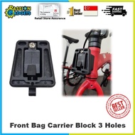 🔥SG SELLER🔥❗READY STOCKS❗Universal Bag Carrier Block for Pikes 3sixty Bicycle Bike sava java zelo