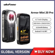 Ulefone Armor mini 20 Pro 5G  4.7" Rugged Smartphone 64MP Night Camera LED Light Android 14  6200mAh