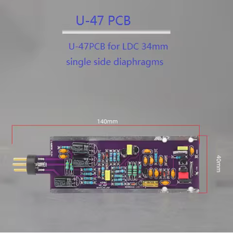U-47 PCB U-47 Microphone DIY Microphone Audio Micrphone Part Microphone Body