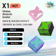 X1 mini speaker with bluetooth speaker super bass Stereo Surround portable wireless and bluetooth sp