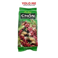 Buon Me Thuot weasel coffee green package 500G - Roasted & Ground Coffee - YOLO ME - Vietnam Coffee 