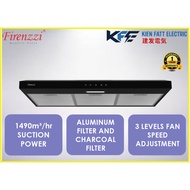 Firenzzi Slim Hood Cooker Suction Power 1490m³/hr 3 Feet