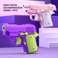 Gun Toy For Kids Boy Hand Gun Toy Fidget Toy Fidget Toy 3D Stress Relief Toys No Fire DIY Model Toy 