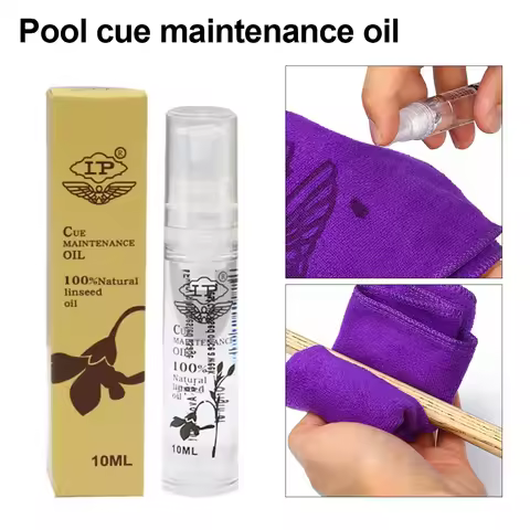 10ml Pure Billiards Pool Cue Oil For Snooker Club Lube Oil And Rod Maintenance Cue Silk Pool Cue Sha