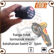 XENON CDAG300 Cordless Mini Batre 3" Gerinda Baterai 3 Inch 12V