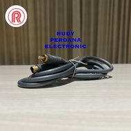 KABEL SVIDEO S VIDEO 4P 4 PIN TO JACK RCA MALE AUDIO 1.5M 1.5 METER
